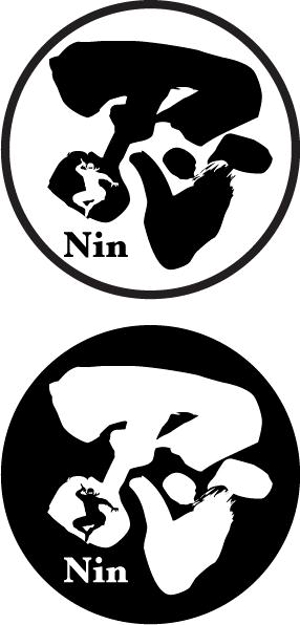 中津留　正倫 (cpo_mn)さんの「忍」のロゴ作成への提案