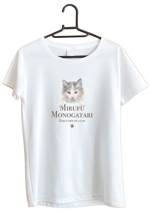 あじつけのりデザイン室 (60dd451e124de)さんの猫（ノルウェージャンフォレストキャット）のTシャツデザインへの提案