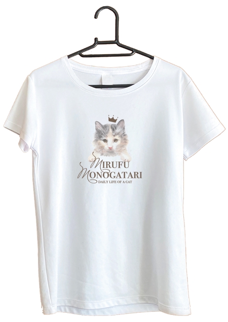 あじつけのりデザイン室 (60dd451e124de)さんの猫（ノルウェージャンフォレストキャット）のTシャツデザインへの提案