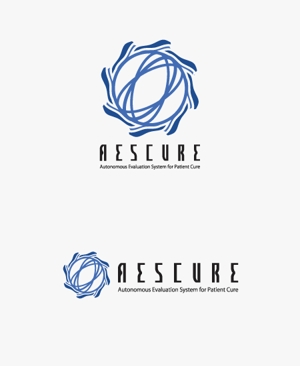 masato_illustrator (masato)さんの医療機器開発プロジェクト：「AESCURE」（アエスキュア）のロゴへの提案