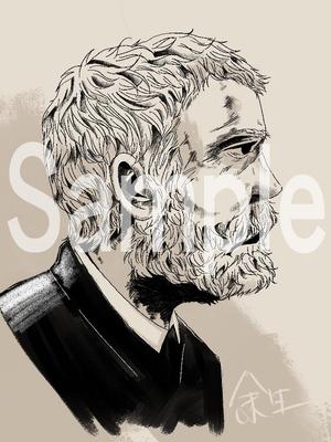 余生 (kanayan-05)さんのアント・ニガウディとスティーブ・ジョブズの写実的な似顔絵への提案