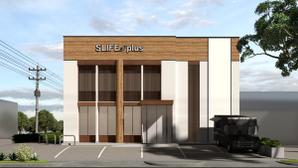 ナシゴレン (REALiZE_ARQ)さんのリノベーション+不動産「SLIFE⤴plus」新店舗ショールーム外観のデザインへの提案
