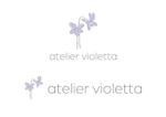 ogan (oganbo)さんの花雑貨販売　「atelier violetta 」 ロゴ製作への提案