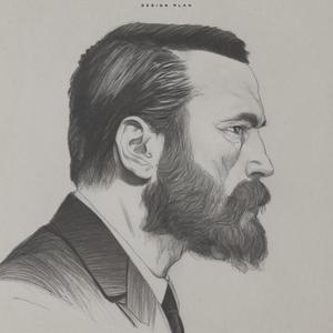 ひのとり (hinotori)さんのアント・ニガウディとスティーブ・ジョブズの写実的な似顔絵への提案