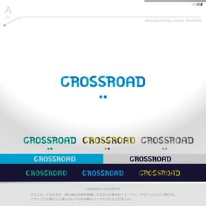 okam- (okam_free03)さんの中古車販売店　株式会社CROSSROADのロゴへの提案