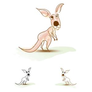 koma2 (koma2)さんのカンガルーのキャラクター制作への提案