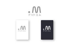 山田デザイン室 (yamadalan)さんのEC事業「.M（ドットエム）」のロゴへの提案