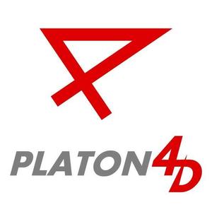 さんの「PLATON4D」のロゴ作成への提案