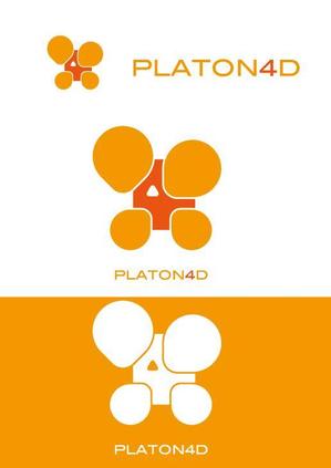 iwwDESIGN (iwwDESIGN)さんの「PLATON4D」のロゴ作成への提案