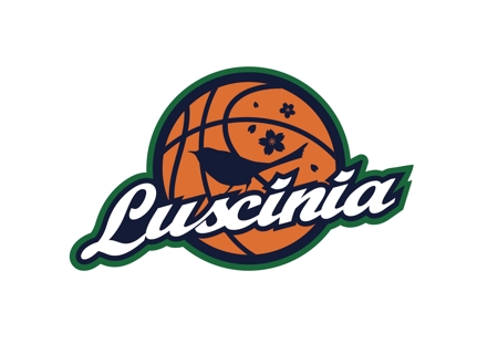 たかしま あやこ (ayako_takashima)さんのキッズバスケットチーム『LUSCINIA』のロゴ作成への提案