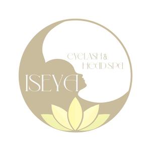 elyca (Queens Music) (elyca_queensmusic)さんのまつ毛パーマとヘッドスパ【リラクゼーション　ISEYA】のロゴへの提案