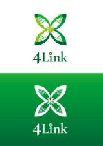 イムズデザイン (Yms-Design)さんの新規オープン カフェ 個人店 「4LINK」 ロゴ 制作への提案