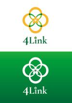イムズデザイン (Yms-Design)さんの新規オープン カフェ 個人店 「4LINK」 ロゴ 制作への提案
