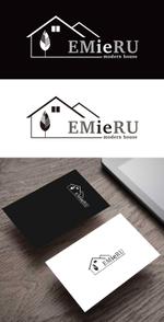 Force-Factory (coresoul)さんのデザイナーズ系住宅設計販売会社【EMieRU】のロゴへの提案