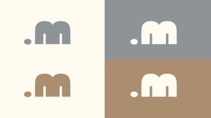 MK (Krolik)さんのEC事業「.M（ドットエム）」のロゴへの提案