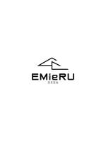 Tuka (Tuka-85)さんのデザイナーズ系住宅設計販売会社【EMieRU】のロゴへの提案