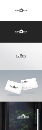 VARMS (VARMS)さんのデザイナーズ系住宅設計販売会社【EMieRU】のロゴへの提案