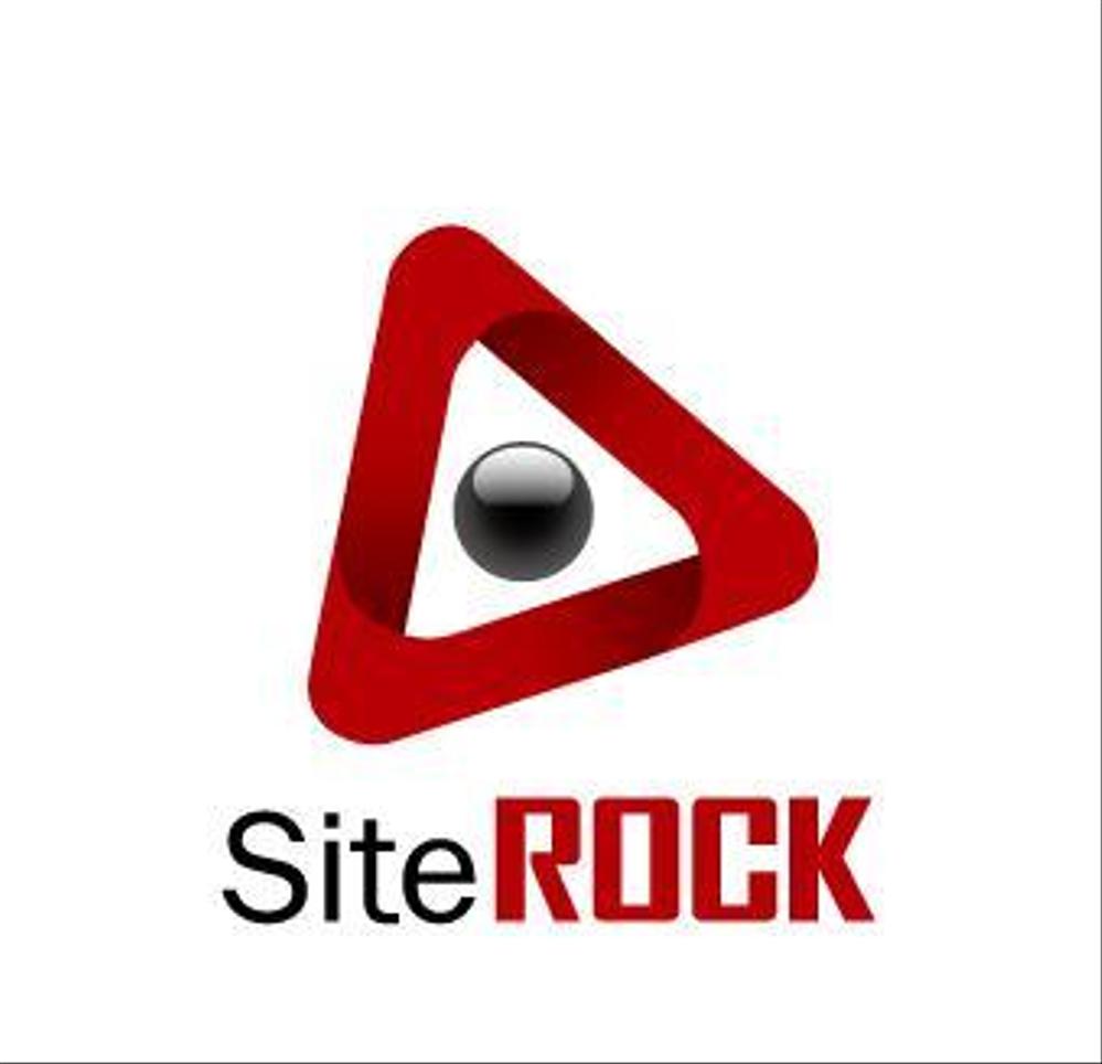 「SiteROCK」のロゴ作成