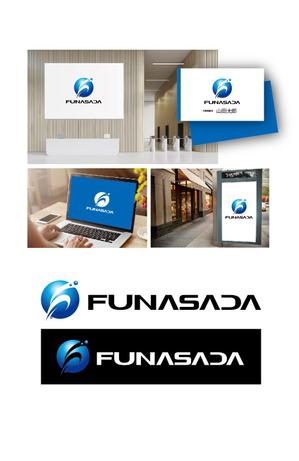 K-J (king_j)さんの設備工事(水道)会社　FUNASADA　のロゴ作成のお願いへの提案
