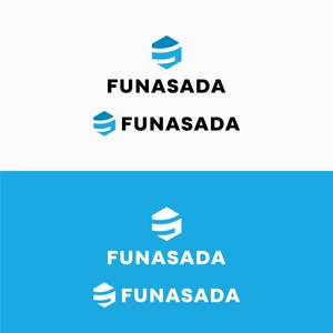 D . l a b o (becky_)さんの設備工事(水道)会社　FUNASADA　のロゴ作成のお願いへの提案