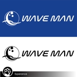 ki-to (ki-to)さんのマリンスポーツショップ『 WAVE MAN』のロゴへの提案