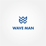 tanaka10 (tanaka10)さんのマリンスポーツショップ『 WAVE MAN』のロゴへの提案