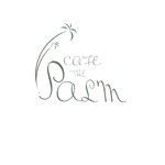 嶋崎由李香 (simann)さんの沖縄の森林のカフェの店名のロゴデザインです　CAFE　THE　PALM　が店名ですへの提案