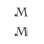 miv design atelier (sm3104)さんのEC事業「.M（ドットエム）」のロゴへの提案