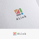 Morinohito (Morinohito)さんの新規オープン カフェ 個人店 「4LINK」 ロゴ 制作への提案