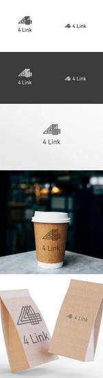 VARMS (VARMS)さんの新規オープン カフェ 個人店 「4LINK」 ロゴ 制作への提案