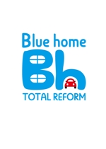 いぜむ (ithem3)さんの建築リフォーム業「Blue home」のロゴ制作（原案あり）への提案