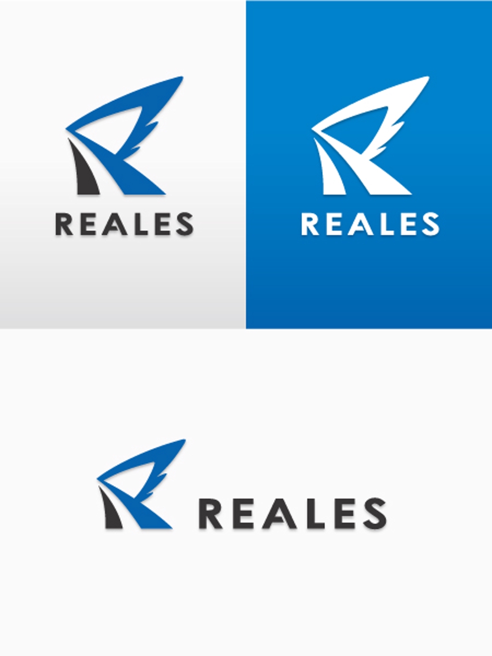 「REALES（リアレス）」のロゴ作成