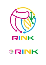 いぜむ (ithem3)さんの新設芸能事務所「RINK Entertainment」のロゴへの提案