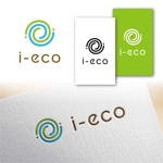 Hi-Design (hirokips)さんの新会社「株式会社i-eco」のロゴへの提案