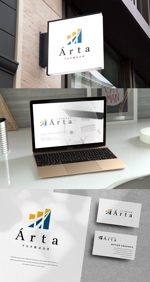 BUTTER GRAPHICS (tsukasa110)さんのアルタ株式会社　ロゴ制作への提案
