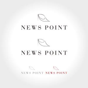 Blue apple DESIGN (blue_apple)さんの「NEWS  POINT」のロゴ作成（商標登録なし）への提案