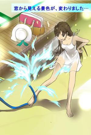 オカダアミ (may-sci-fi)さんの萌え系イラストを入れた引っ越しの挨拶状制作への提案