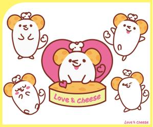 Sato (hosino_03)さんのチーズケーキ屋のキャラクターネズミへの提案