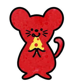 しらかわみのり (5e469fa4c3126)さんのチーズケーキ屋のキャラクターネズミへの提案