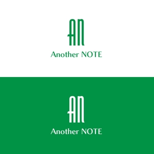 じゅん (nishijun)さんの文具とカフェの融合店「Another NOTE」で使用するロゴへの提案