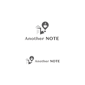 LUCKY2020 (LUCKY2020)さんの文具とカフェの融合店「Another NOTE」で使用するロゴへの提案