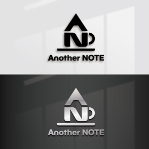 Q (qtoon)さんの文具とカフェの融合店「Another NOTE」で使用するロゴへの提案
