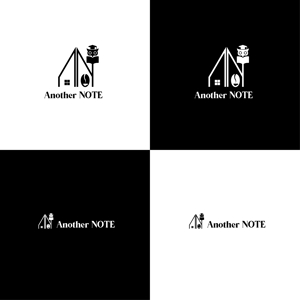 Studio160 (cid02330)さんの文具とカフェの融合店「Another NOTE」で使用するロゴへの提案
