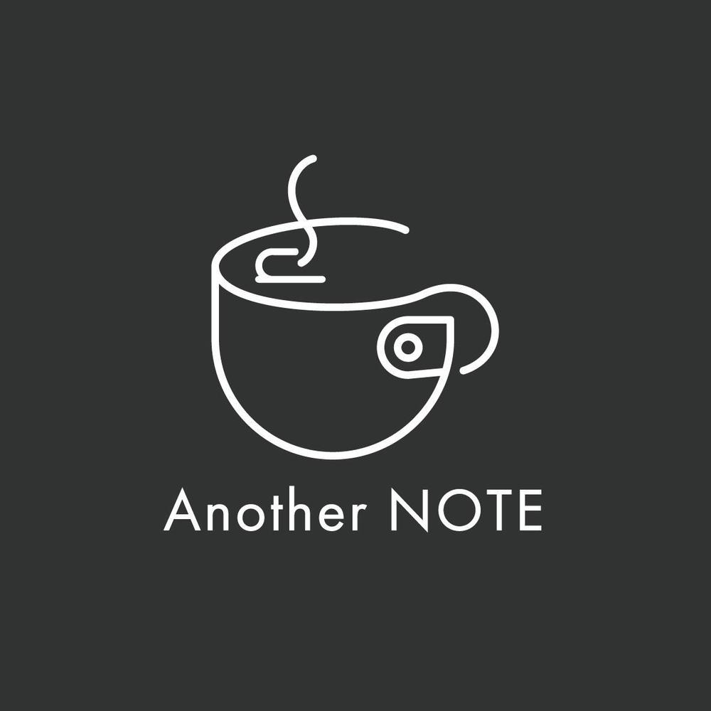 文具とカフェの融合店「Another NOTE」で使用するロゴ