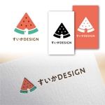 Hi-Design (hirokips)さんのすいかDESIGN合同会社　会社ロゴへの提案