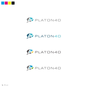ねこすまっしゅ (nekosmash)さんの「PLATON4D」のロゴ作成への提案