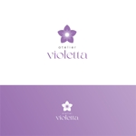 KLABO (scudo)さんの花雑貨販売　「atelier violetta 」 ロゴ製作への提案