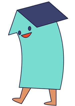 narako (halu396)さんの不動産会社のシンプルな謎のキャラクター制作への提案