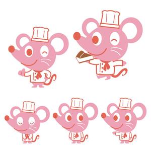 Asaminet (asaminet)さんのチーズケーキ屋のキャラクターネズミへの提案