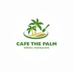 ns_works (ns_works)さんの沖縄の森林のカフェの店名のロゴデザインです　CAFE　THE　PALM　が店名ですへの提案